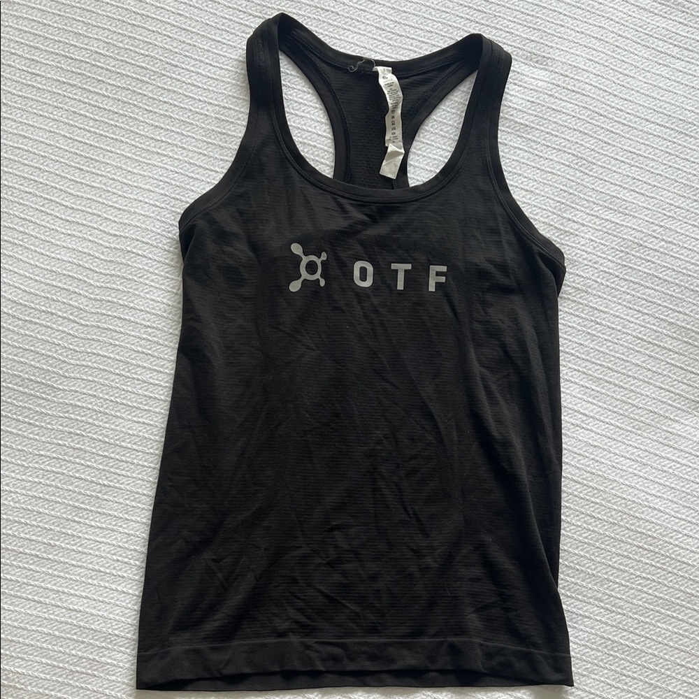 Lululemon Orangetheory Fitness Black Racerback Tank